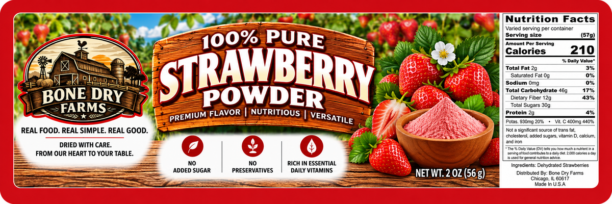 Strawberry Powder